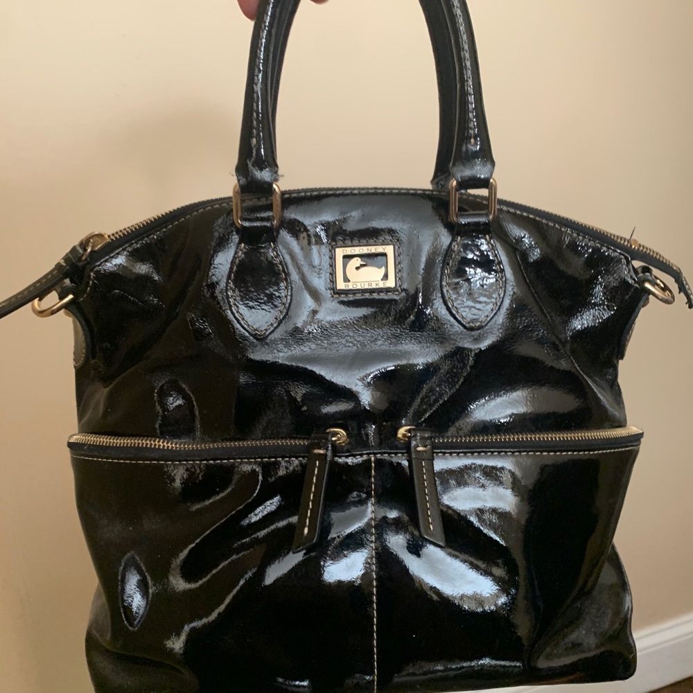 Patent Black DOONEY & BOURKE Handbag!